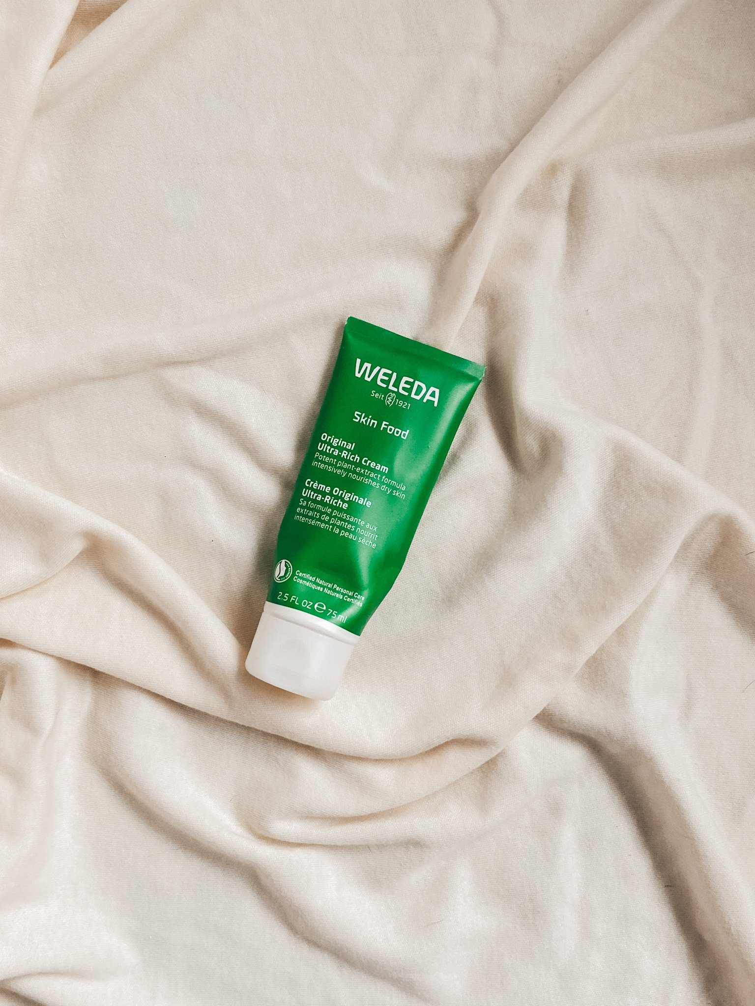 picture of welda skin food in green tube
