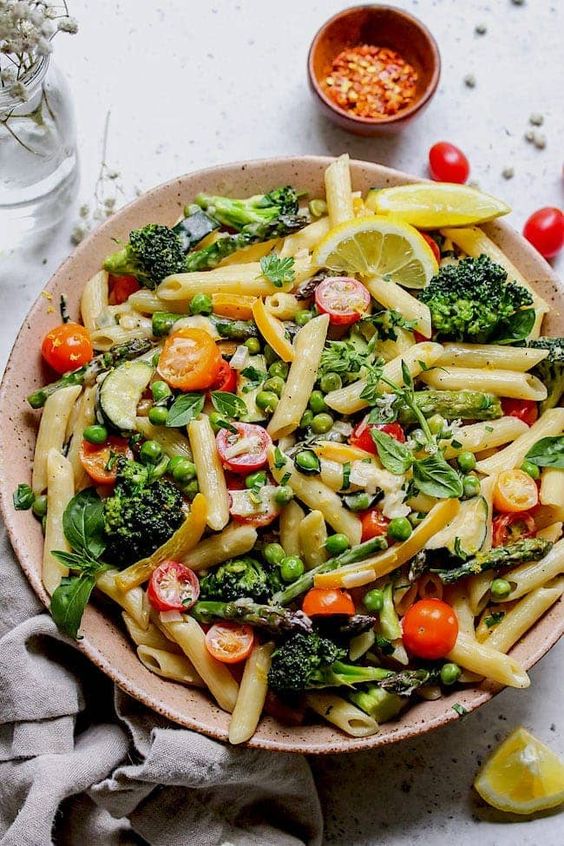 Pasta Primavera by Two Peas and Their Pod