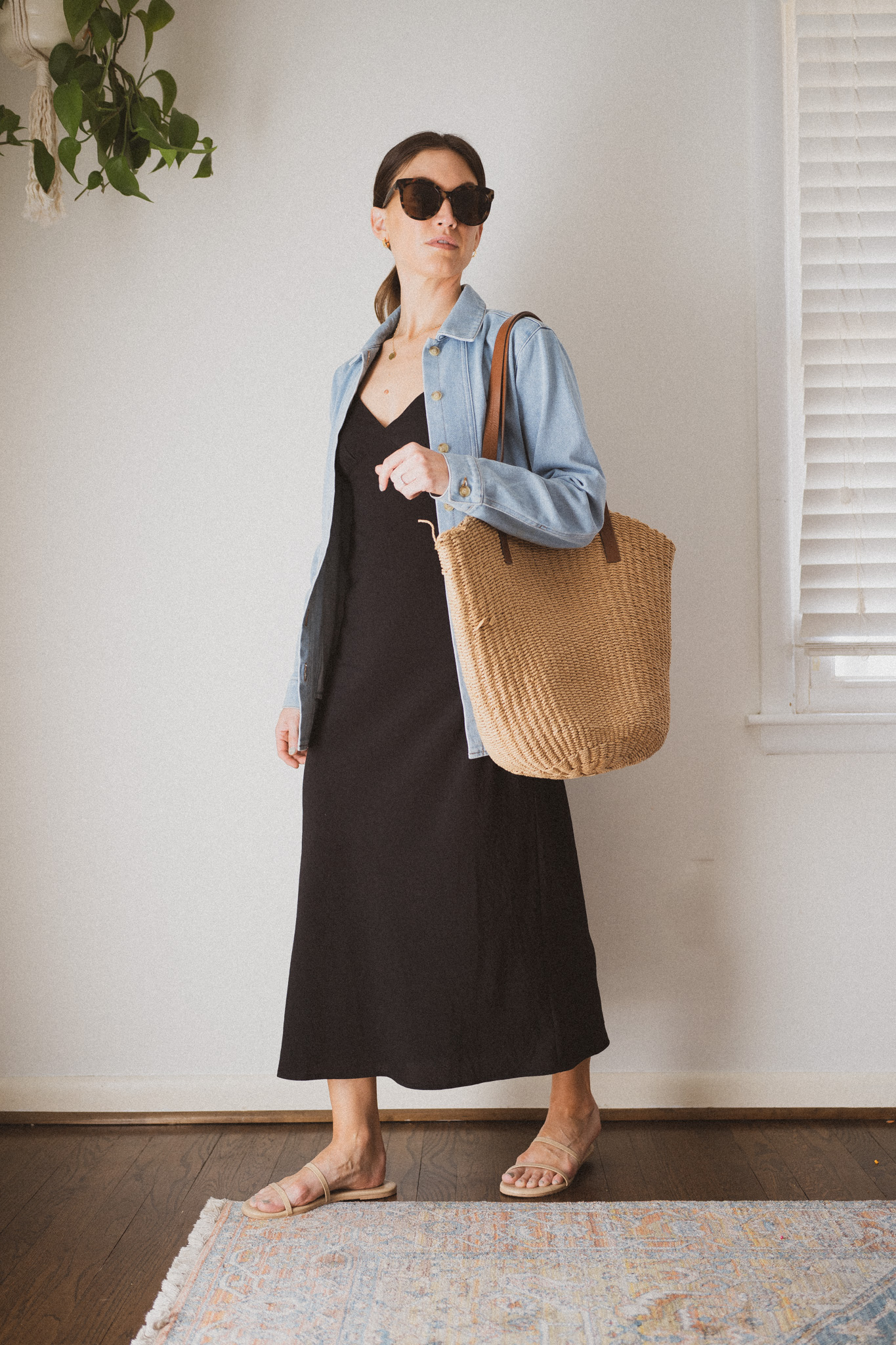 summer slip dress Velvi - Sutton - Periwinkle Adjustable spaghetti straps 17 Black Slip Dress Outfits