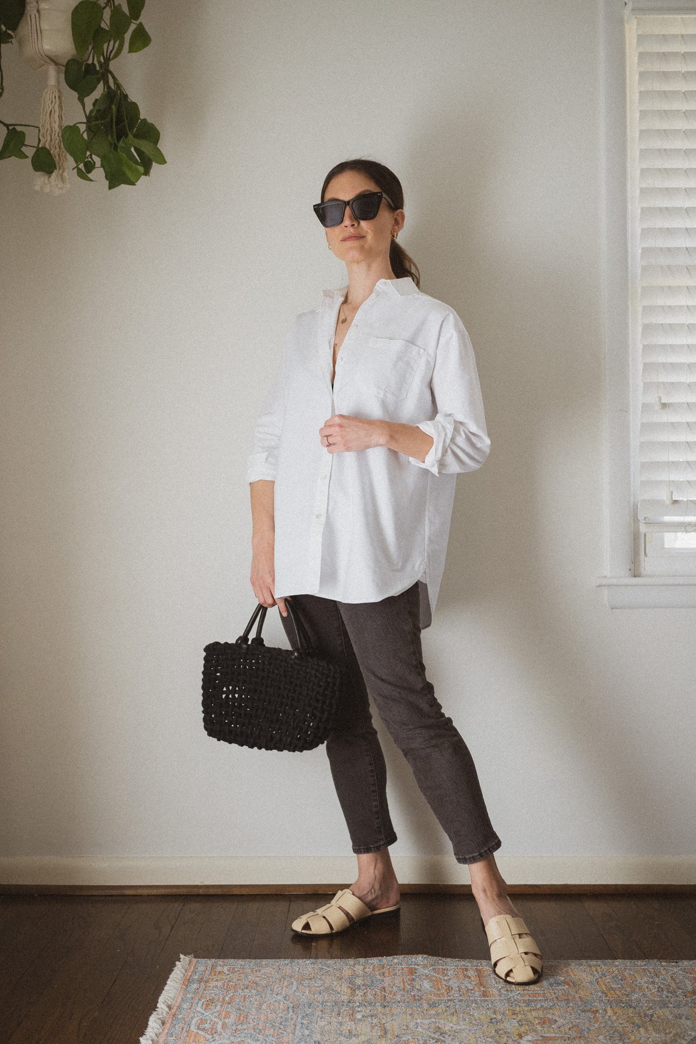 oversized dress shirt Sable Ice Silk Blend in Blue By DISSH this shirt boasts branded buttons making it a standout piece in any wardrobe. Stretch Cotton Poplin Striped Oversized