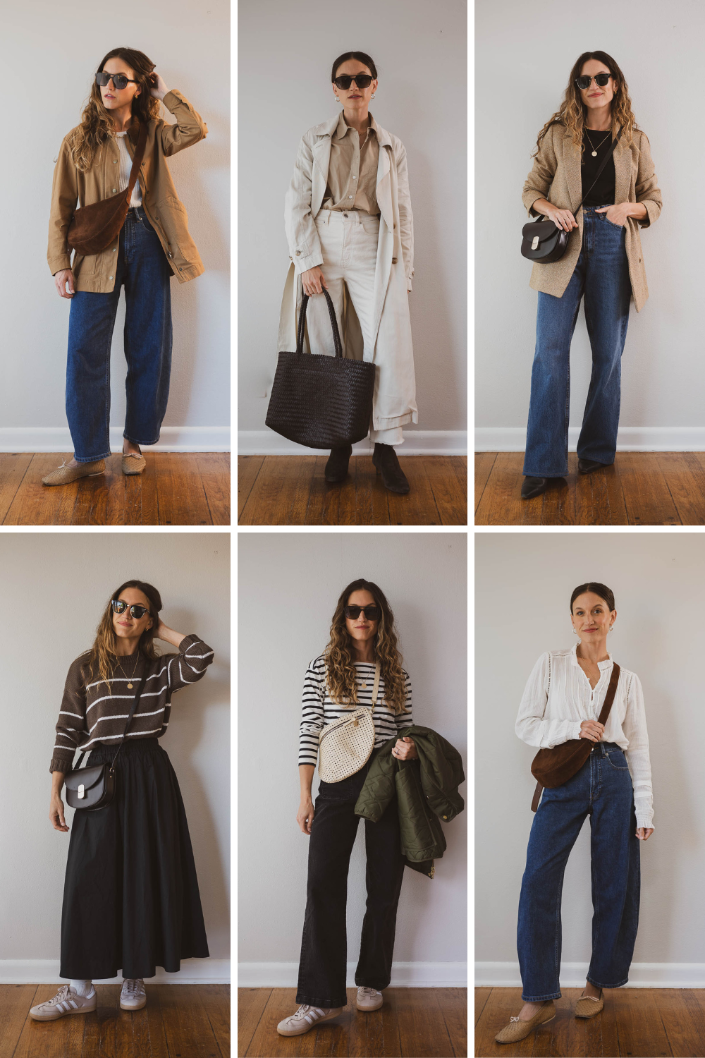 fall capsule wardrobe week three outfits, a week of outfits from my 2024 fall capsule wardrobe