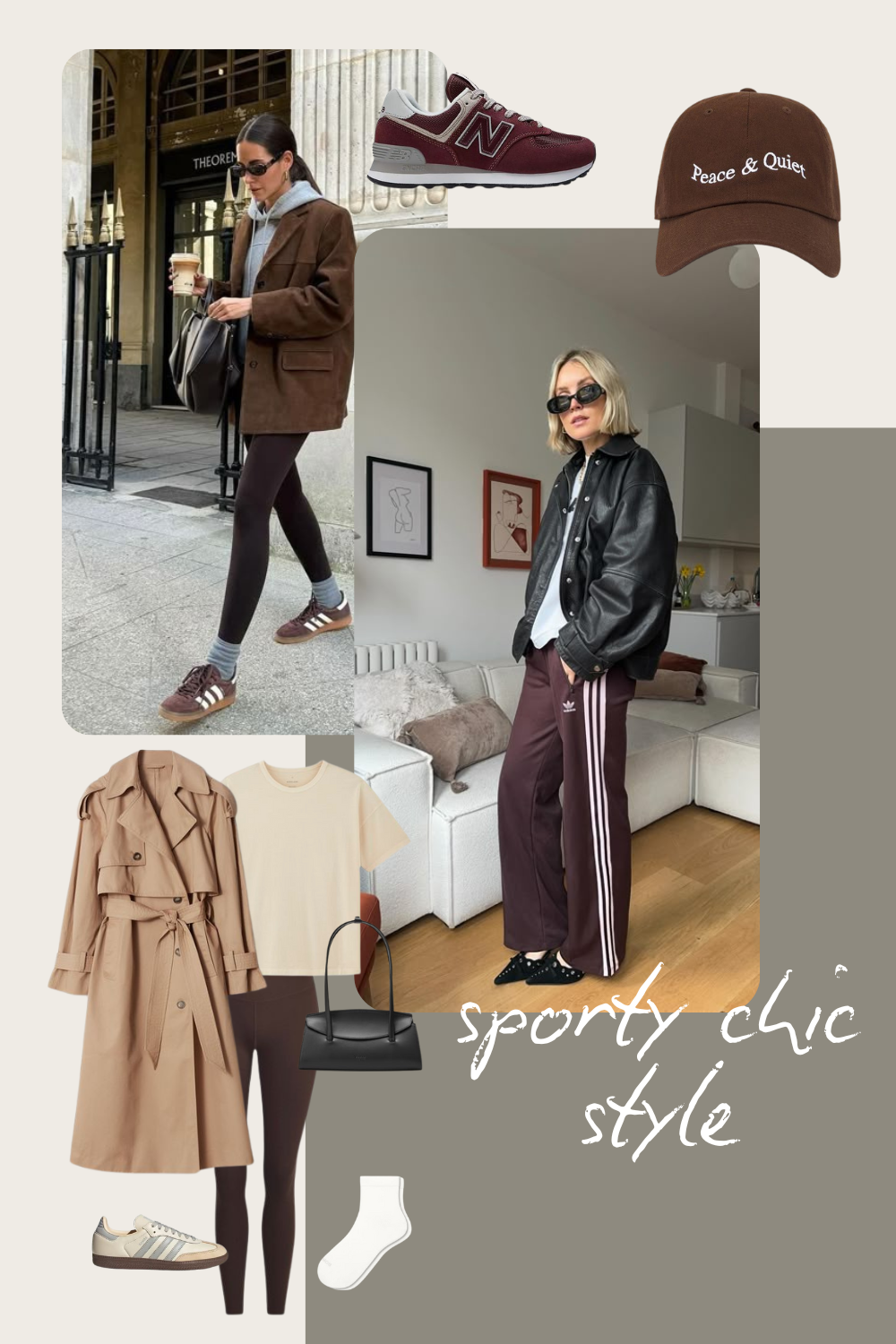 how to dress sporty but cute Spring Capsule Guide: Chic Style Over 40 Style✨ City capsule: Promotion Suits 99 Blazers Only Sneakers Color:Wine red(with sweater)